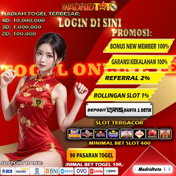 TOGEL ONLINE, Togel Hongkong, Slot gacor - MADRIDTOTO image 1
